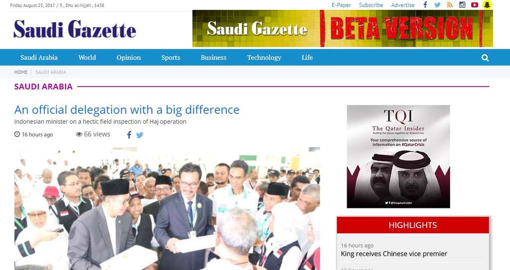 Lukman diberitakan media Arab