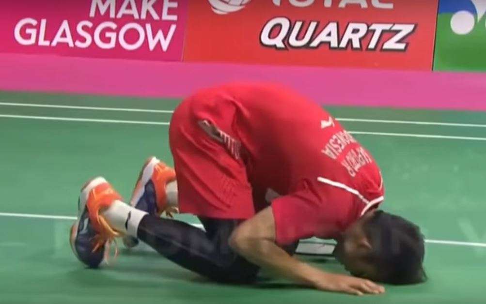 Ahsan sujud syukur ketika kalah