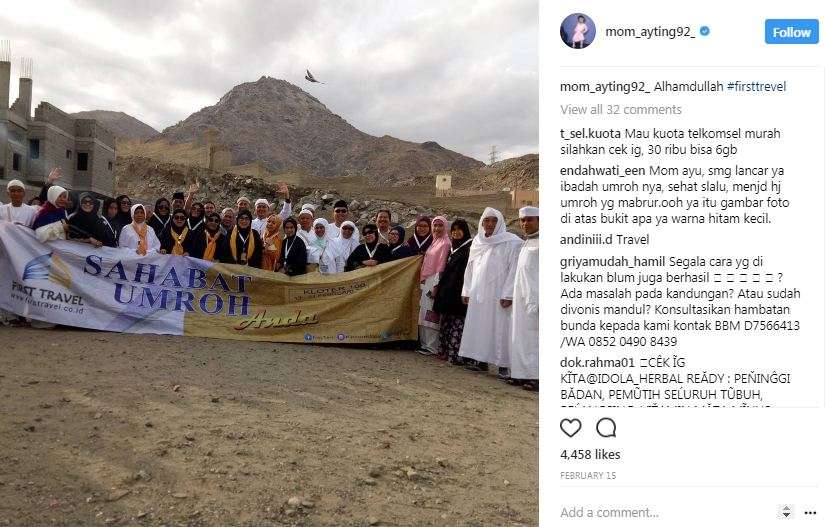 umi kalsum perjalanan umroh