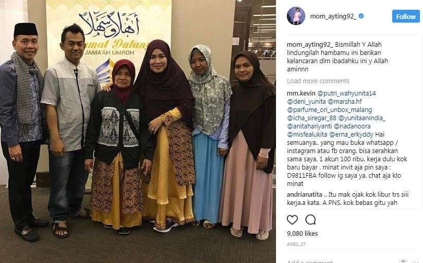 umi kalsum perjalanan umroh