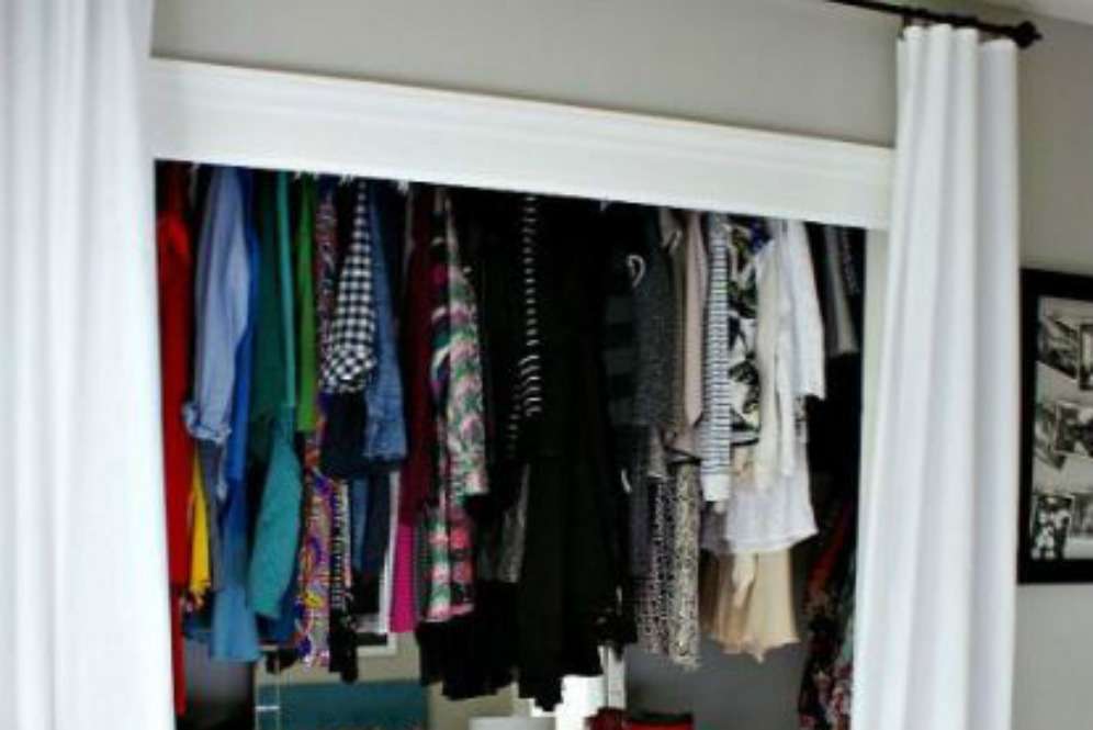 Closet tirai
