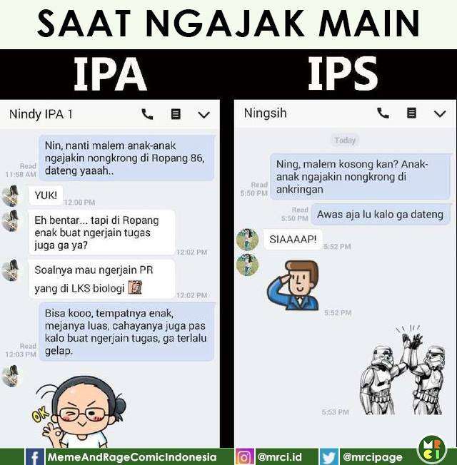 Perbedaan IPA IPS