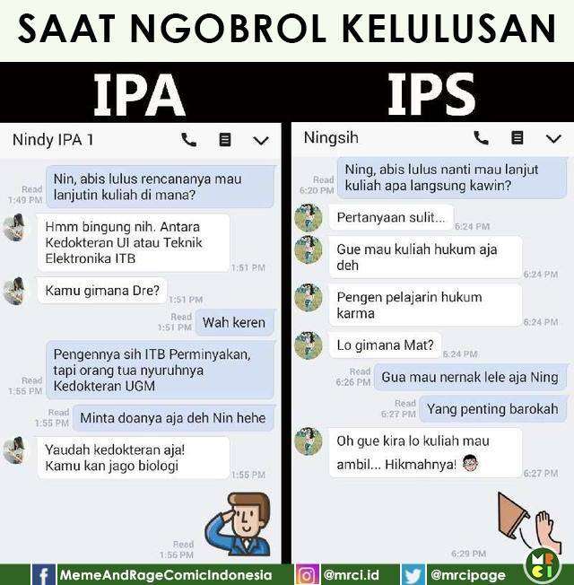 Perbedaan IPA IPS