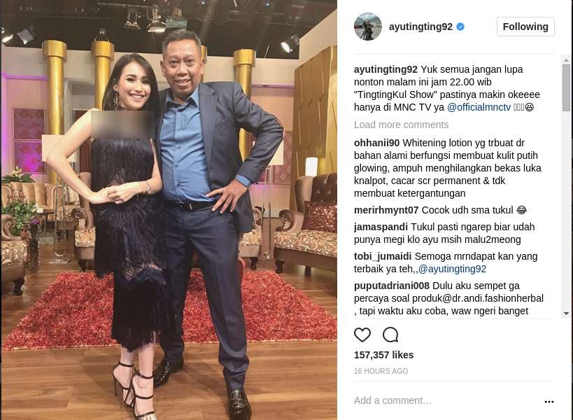 Ayu Ting Ting dan Tukul