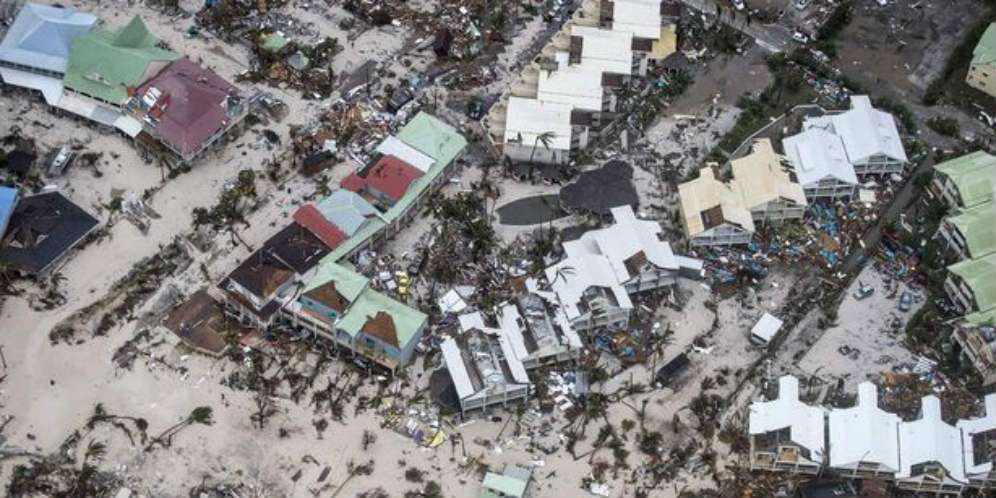 Kerusakan akibat badai Irma