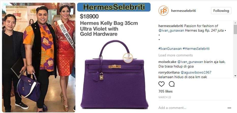 Hermes Selebritis