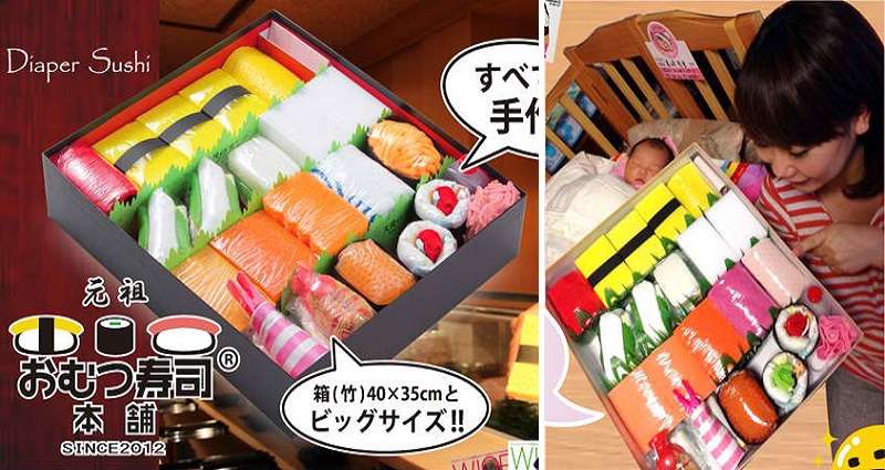 Diaper Sushi