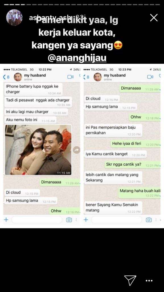 chat anang dan ashanty chat anang dan ashanty