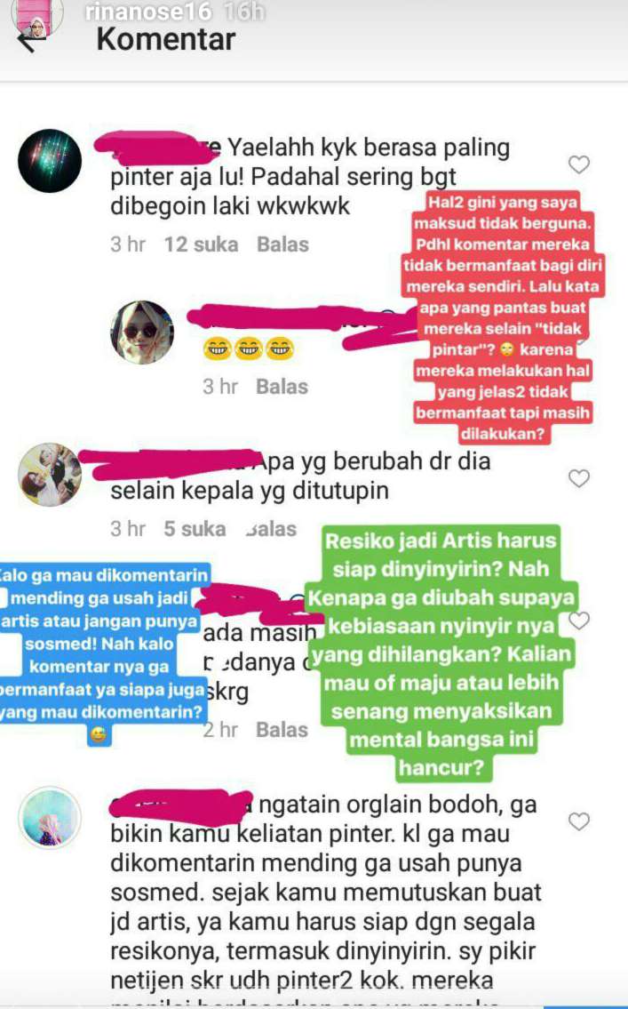 curhatan rina nose