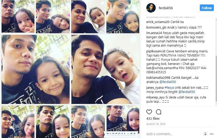 ferdi ali dan putrinya