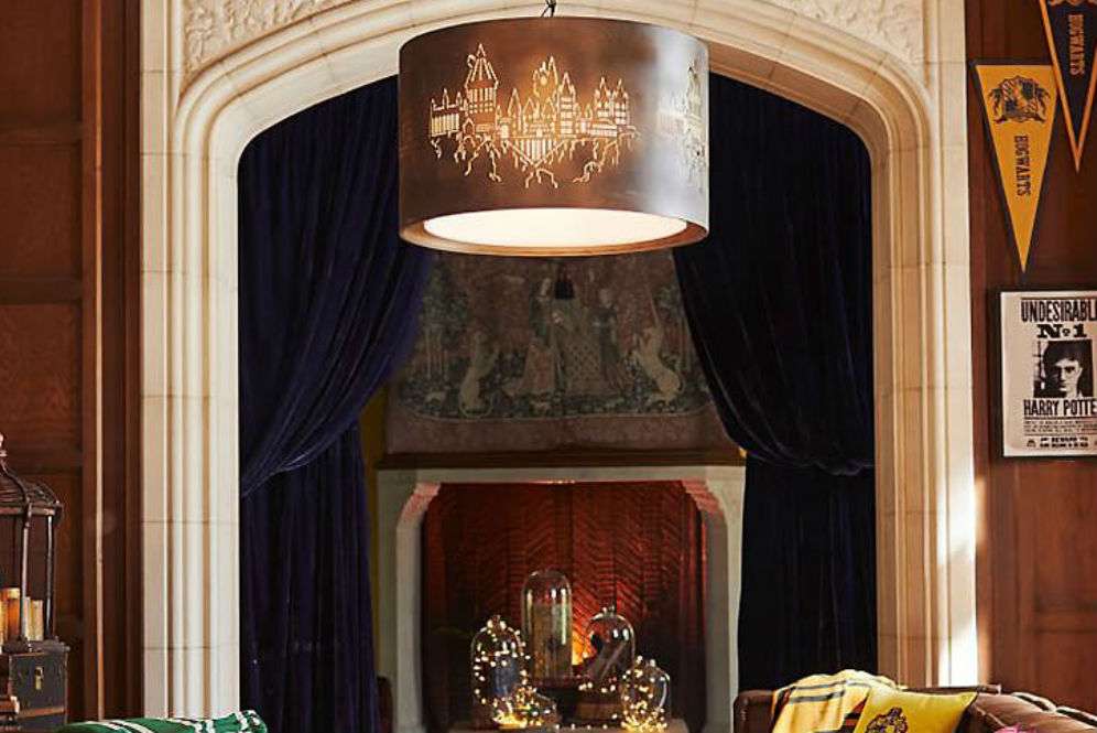Lampu asrama Hogwarts Lampu asrama Hogwarts