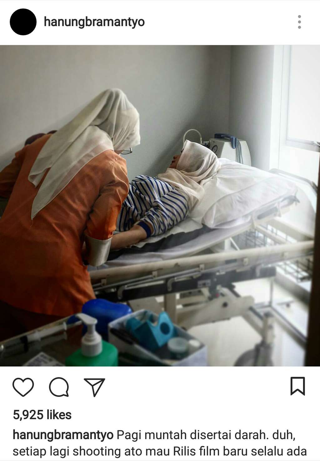 Postingan Hanung Bramantyo