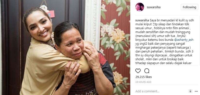 ashanty dan asisten rumah tangganya ashanty dan asisten rumah tangganya