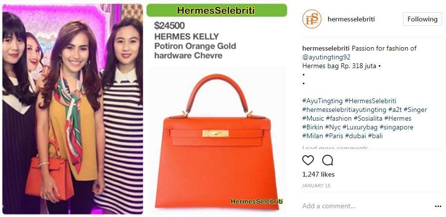 Hermes Selebritis