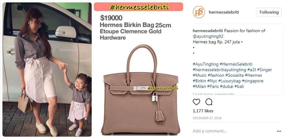 Hermes Selebritis
