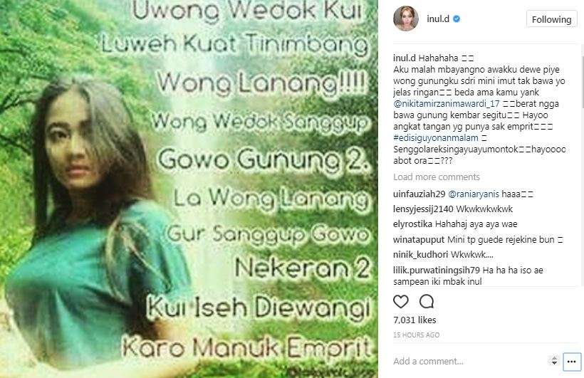 meme inul daratista