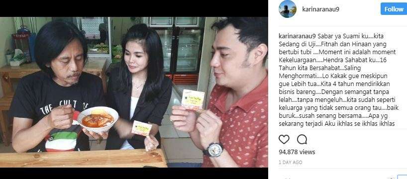karina istri epy kusnandar