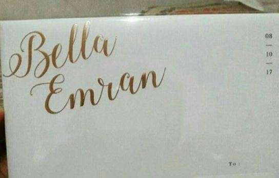 undangan bella dan emran