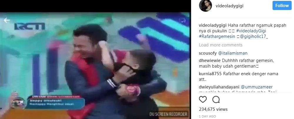 raffi ahmad dan Rafathar