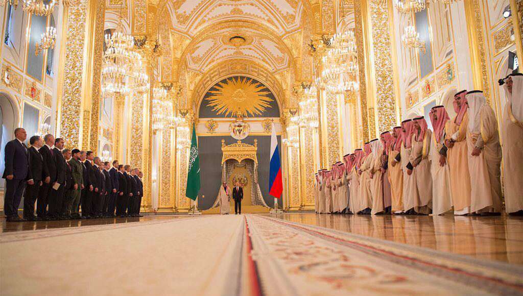 Perjamuan Putin buat Raja Saudi