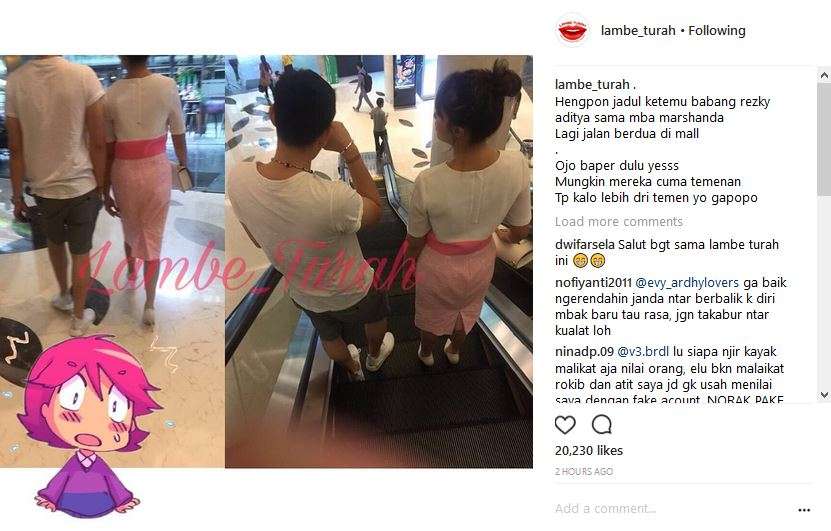 Marshanda dan Rezky Aditya Marshanda dan Rezky Aditya