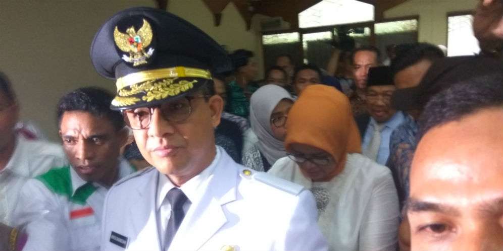 Gubernur DKI Jakarta Anies Baswedan