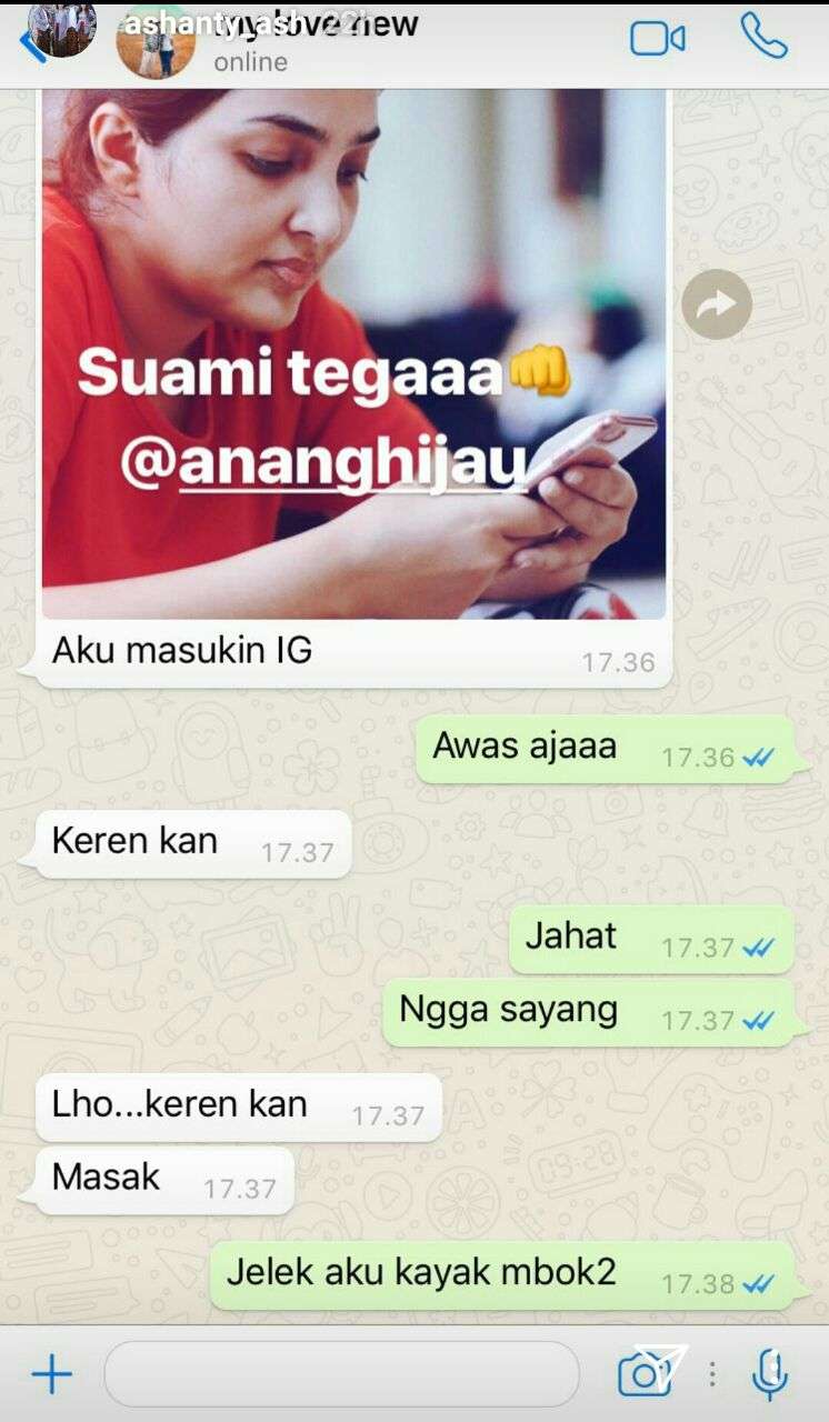 Ashanty ancam Anang Hermansyah