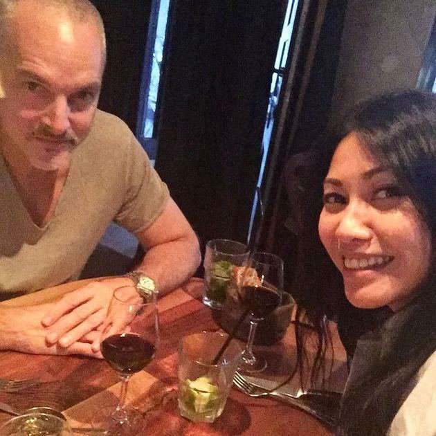 Anggun C. Sasmi dan Christian Kretschmar