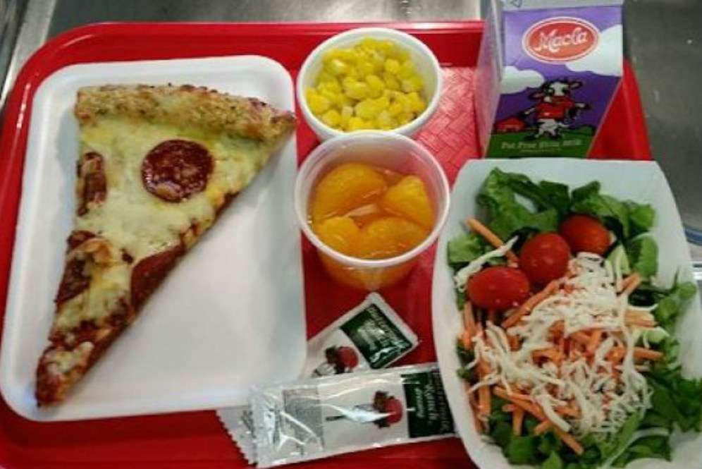 Menu makanan anak-anak AS Menu makanan anak-anak AS