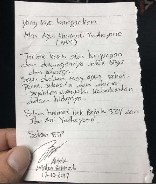 Surat Ahok