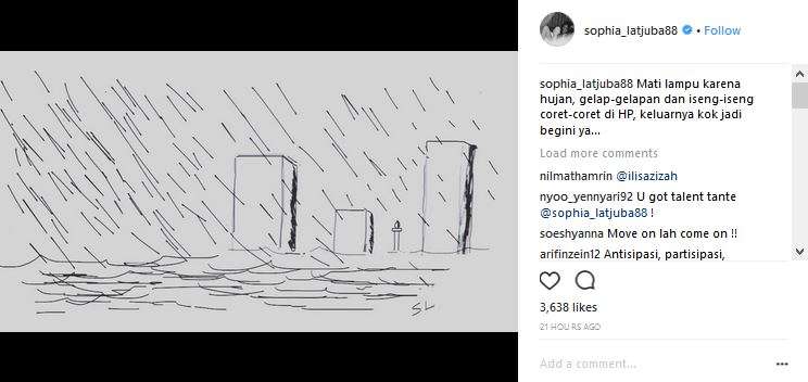 Sophia Latjuba diduga sindir gubernur DKI baru