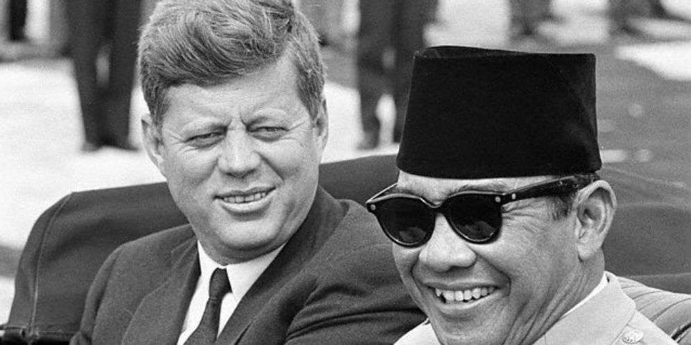 Soekarno dan J.F Kennedy