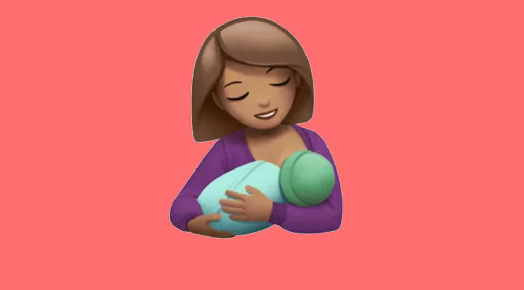 Emoji menyusui