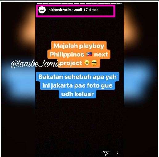 unggahan Nikita Mirzani unggahan Nikita Mirzani