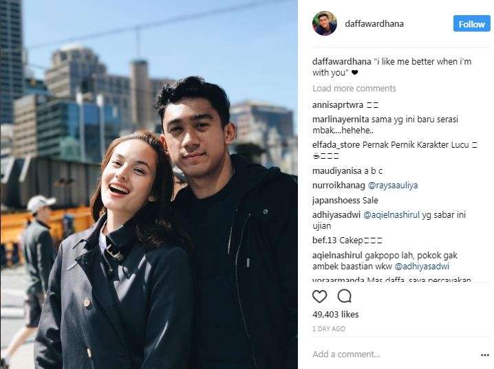 daffa dan chelsea Islan