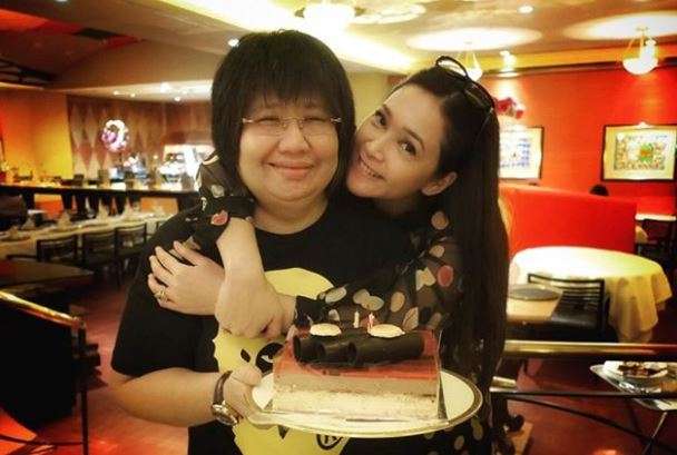 Maia Estianty dan Lidya Wongsonegoro