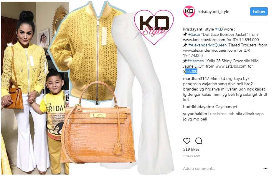 Instagram Krisdayanti_Style