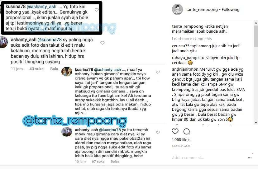 Ashanty dituduh bohong