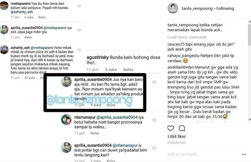 Ashanty dituduh bohong