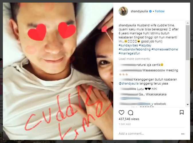 Shandy Aulia dn Suami