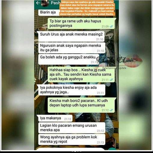 Klarifikasi Okie Agustina