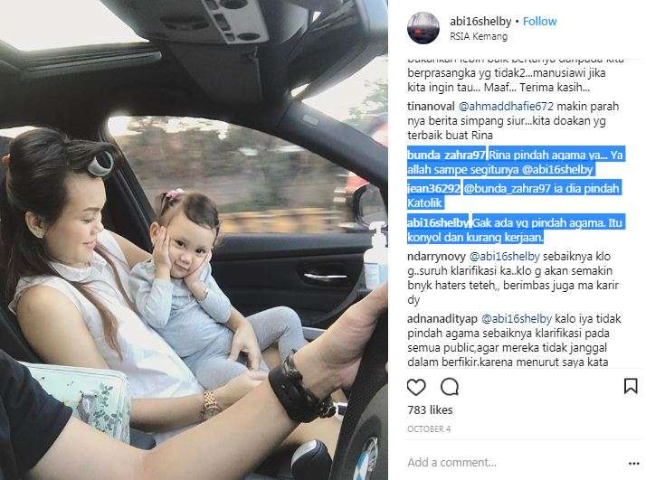 penjelasan adik kembaran rina nose