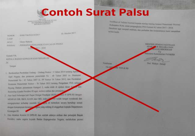Surat Palsu