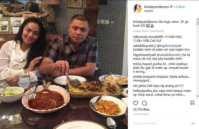 Krisdayanti dan Raul Lemos