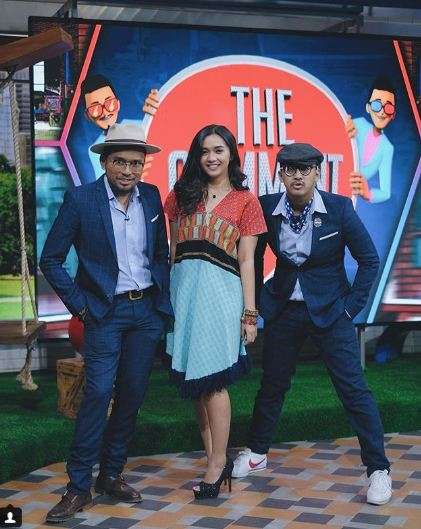 putri ayu di acara the comment putri ayu di acara the comment