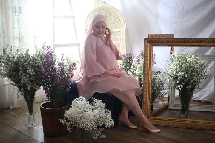 Ria Miranda saat hamil