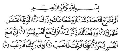 Surat Al Insyirah
