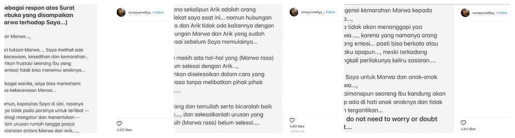 komentar vonny ke tsania marwa