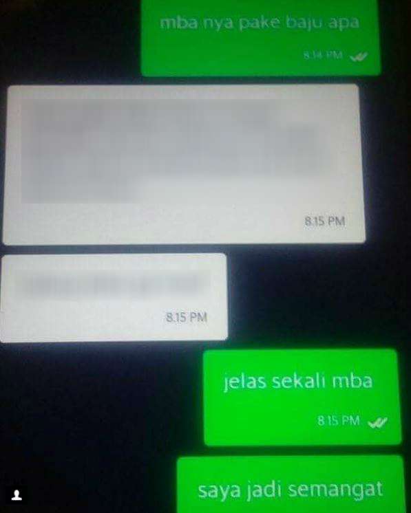 Ciri-ciri penumpang ojol
