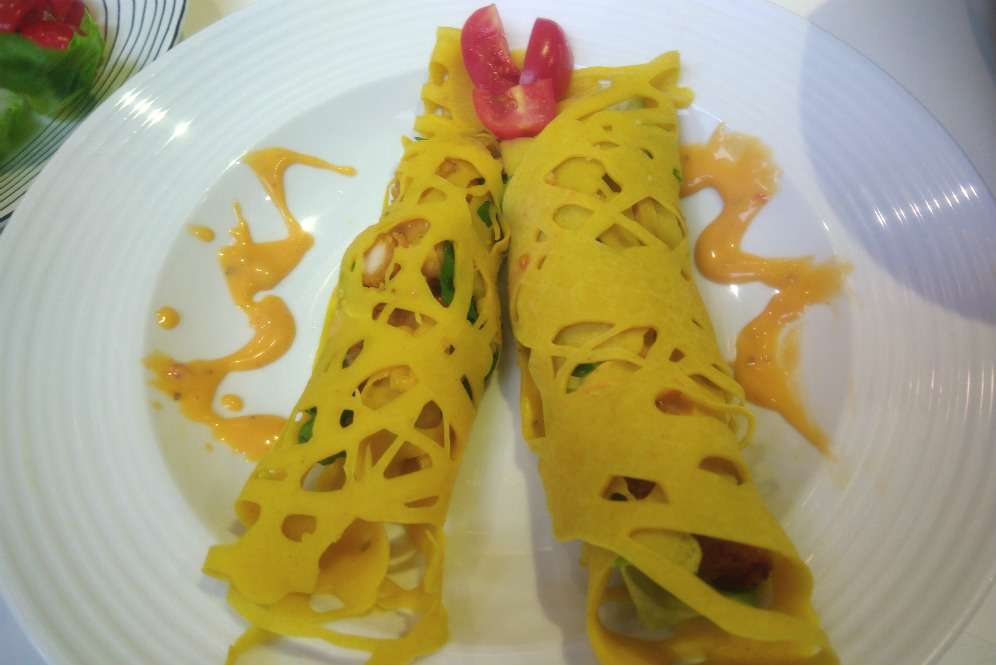 Roti jala ayam